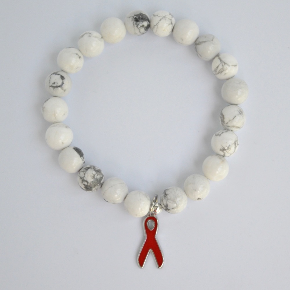 DARE- Red Ribbon Week Addiction Beaded Bracelet